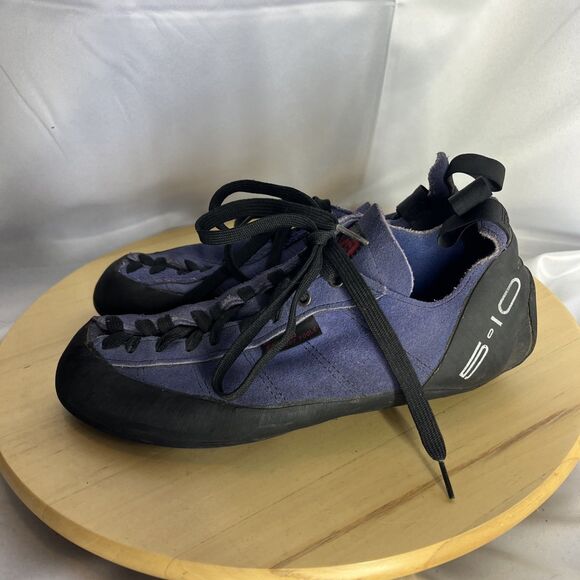 5.10 Shoes Men Size 9 Five Ten Stealth C4 Purple Suede Rock Climbing USA - Picture 3 of 12